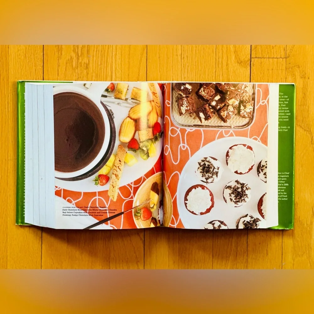 Bon Appetit Fast Easy Fresh Hardcover Cookbook